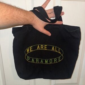 Paramore tote bag - black